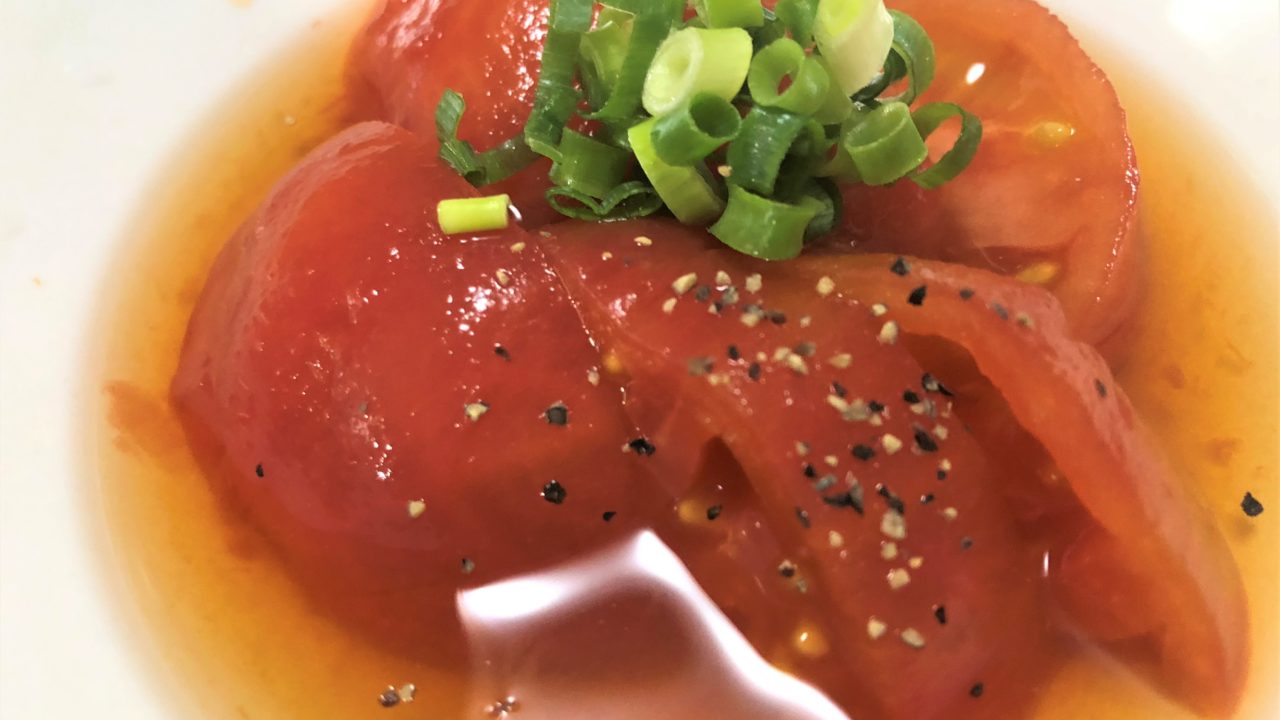 孤独のグルメの 出汁入り酢トマト を再現 とにかくおすすめ シンジル Life