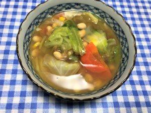 ヨシケイ カットミール お豆と野菜のコンソメ煮