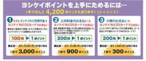 ヨシケイのポイントで交換したい商品は 現金に換金はできるの シンジル Life